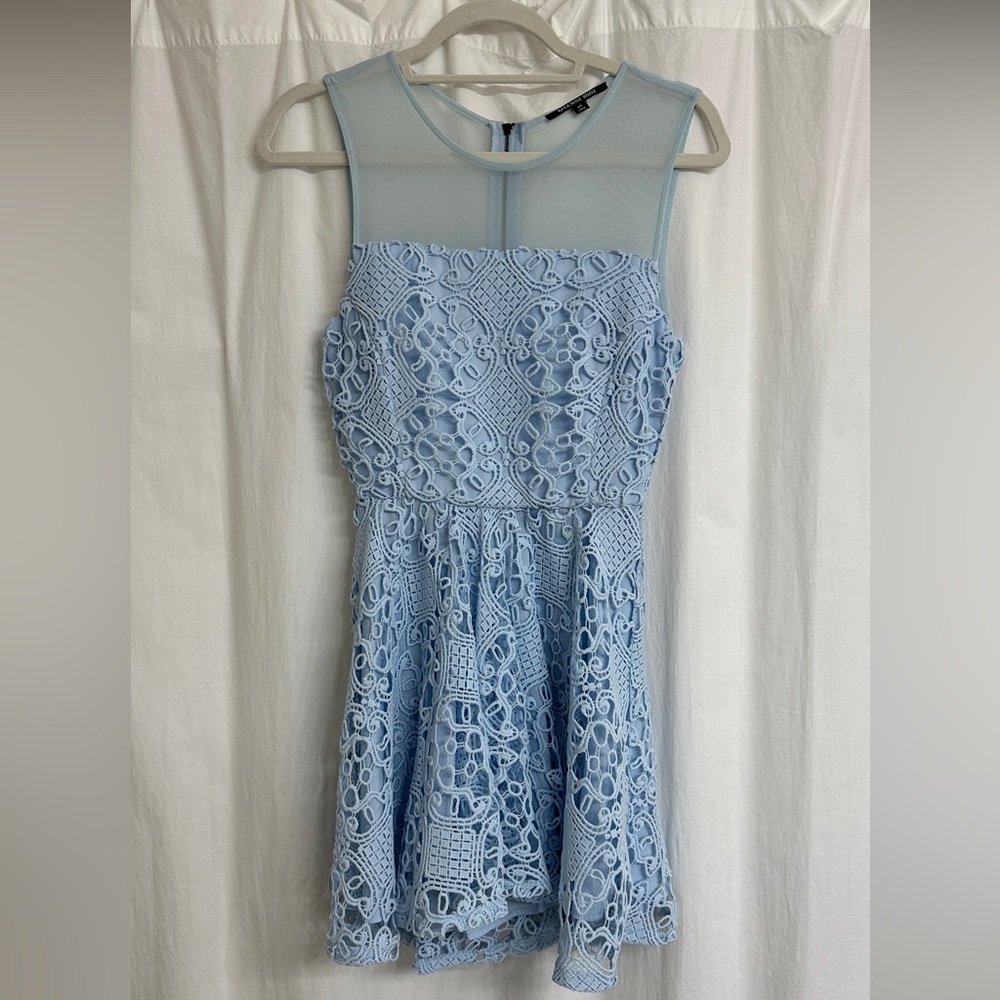 Gianni Bini blue lace dress